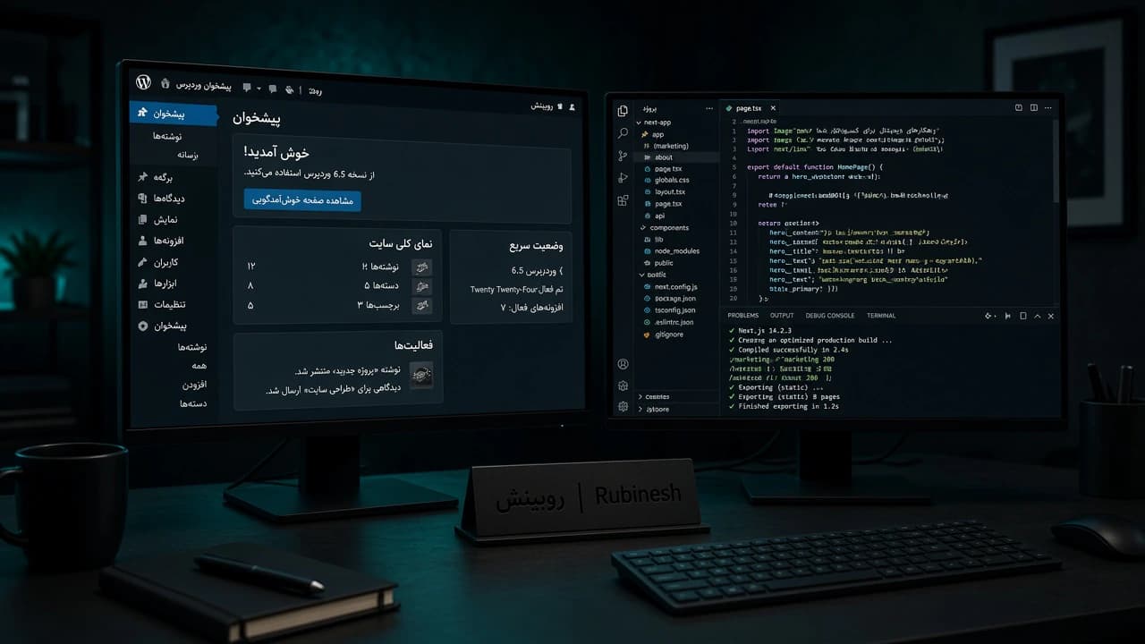 مراحل فنی و نقشه راه مهاجرت از وردپرس به Next.js بدون افت رتبه سئو — روبینش | Rubinesh