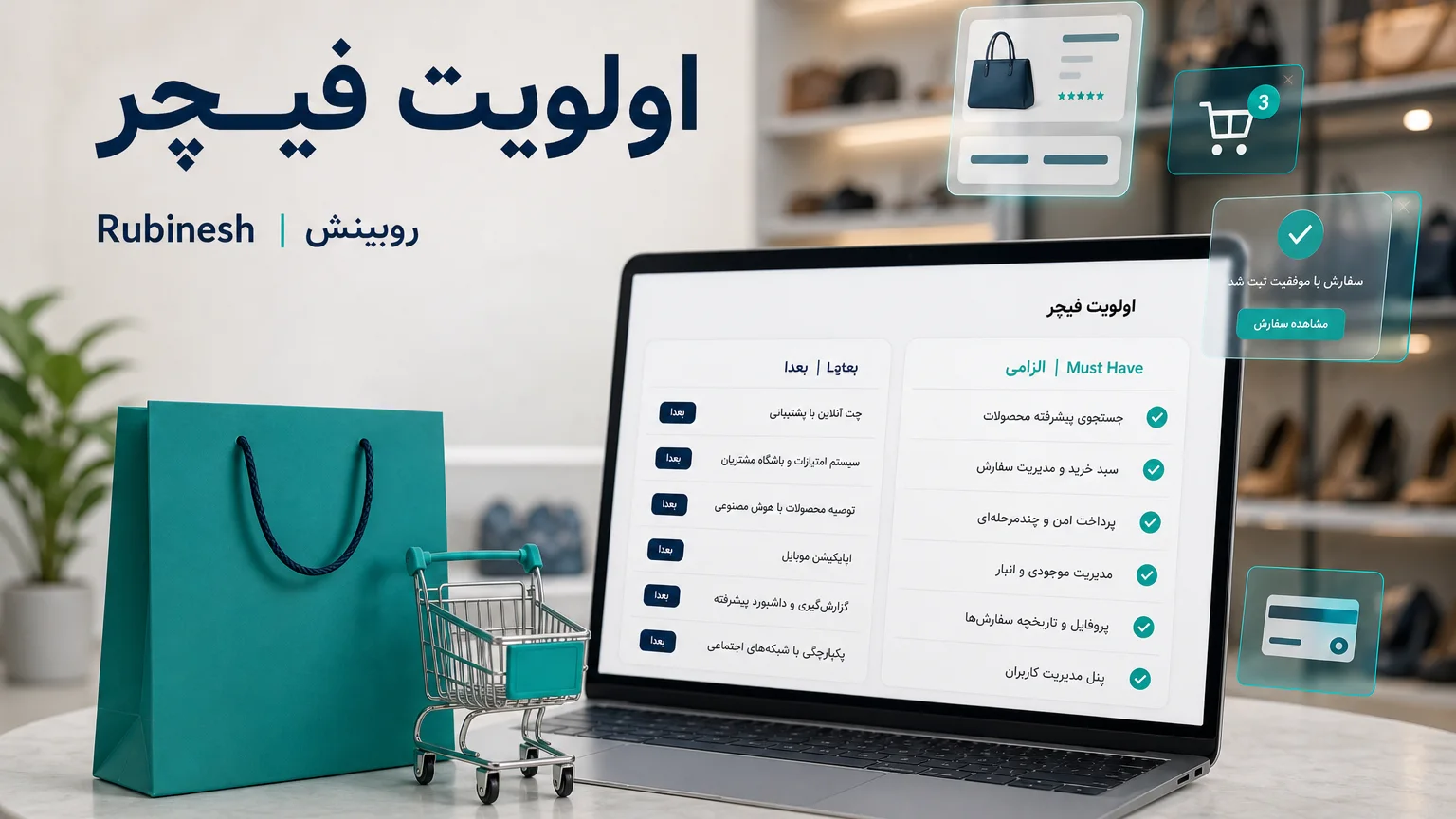 اولویت‌بندی آزمایش‌های A/B بر اساس اثر، اطمینان و هزینه اجرا — روبینش | Rubinesh